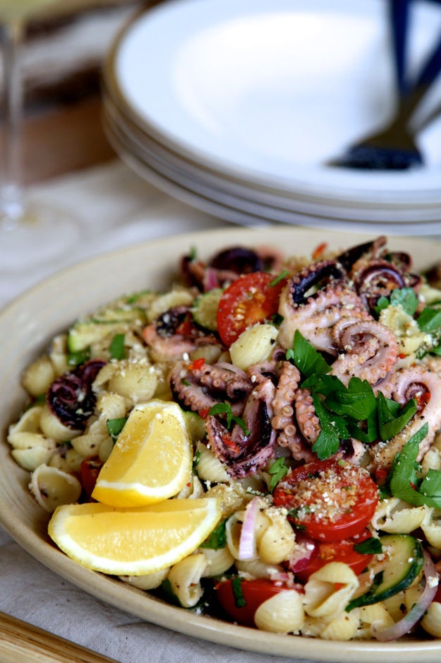 You'll be eating more octopus.