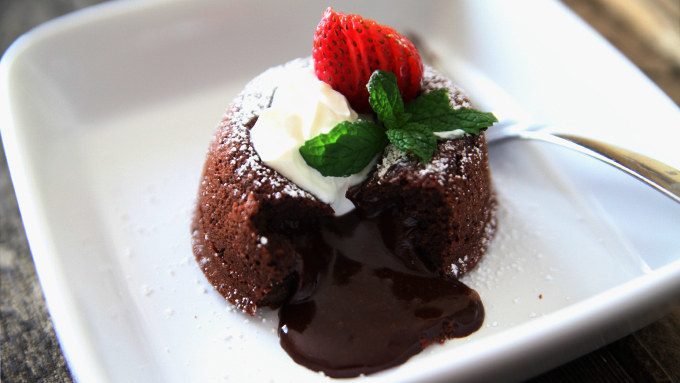 Ever had a lava cake? You’ll definitely be in for a gooey, chocolaty surprise when you go in for the prize