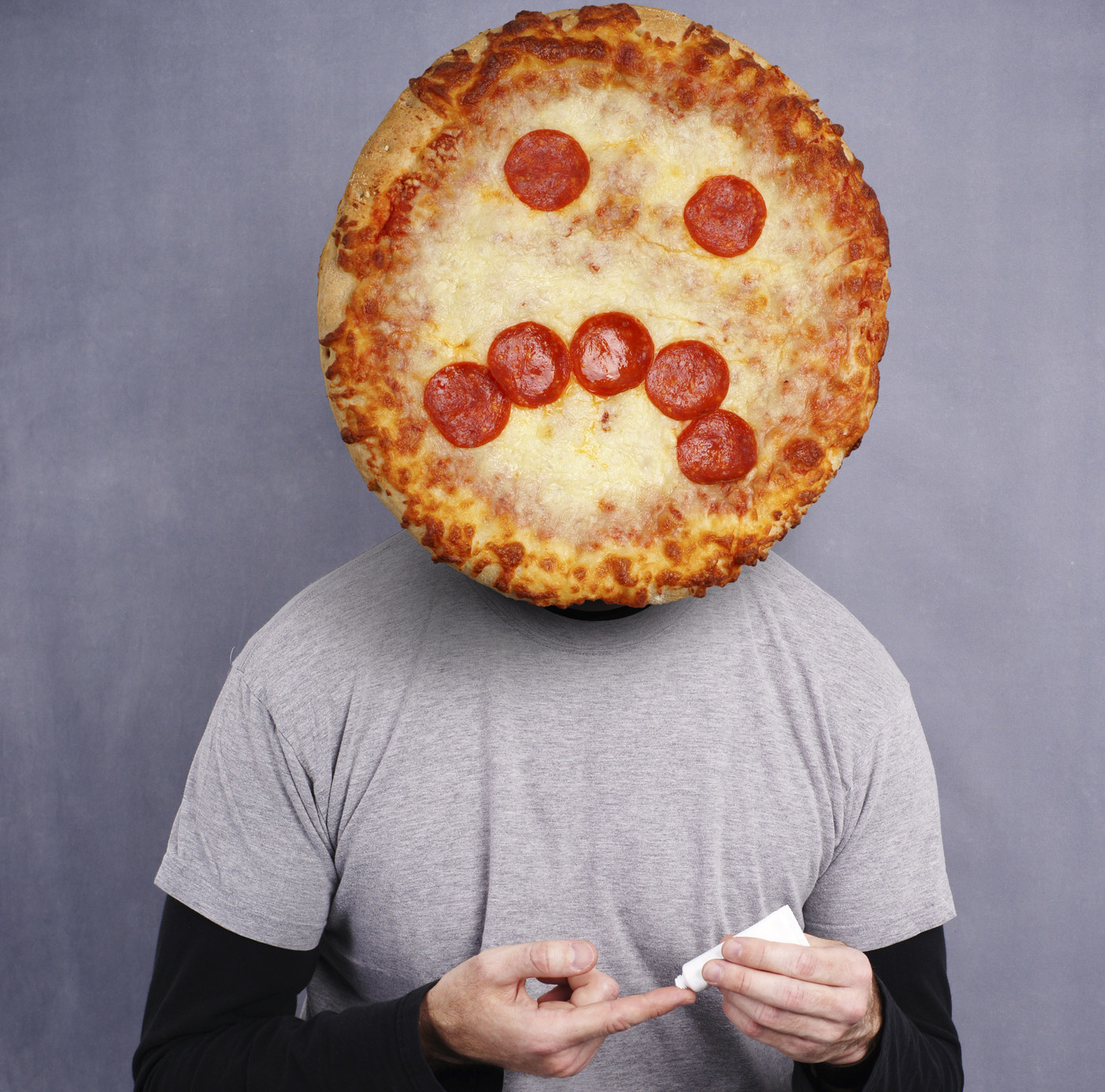 Pizza face