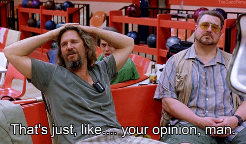 "I'M the only one allowed to say that. FUCK OFF."