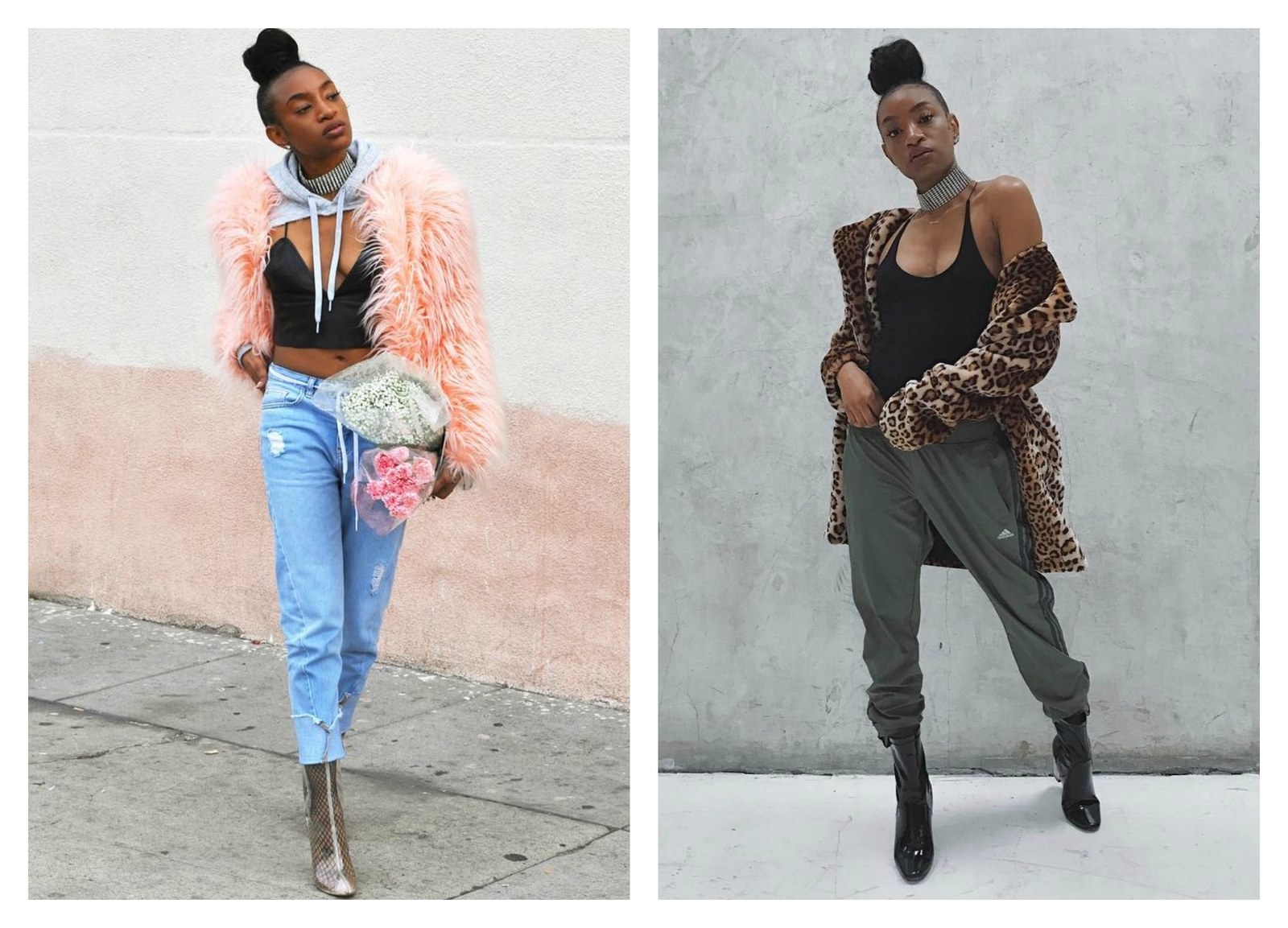 Dennaya's style looks like the song Bad and Boujee plays every time you visit her page. We're sure she oozes confidence, diamonds and a good credit score.