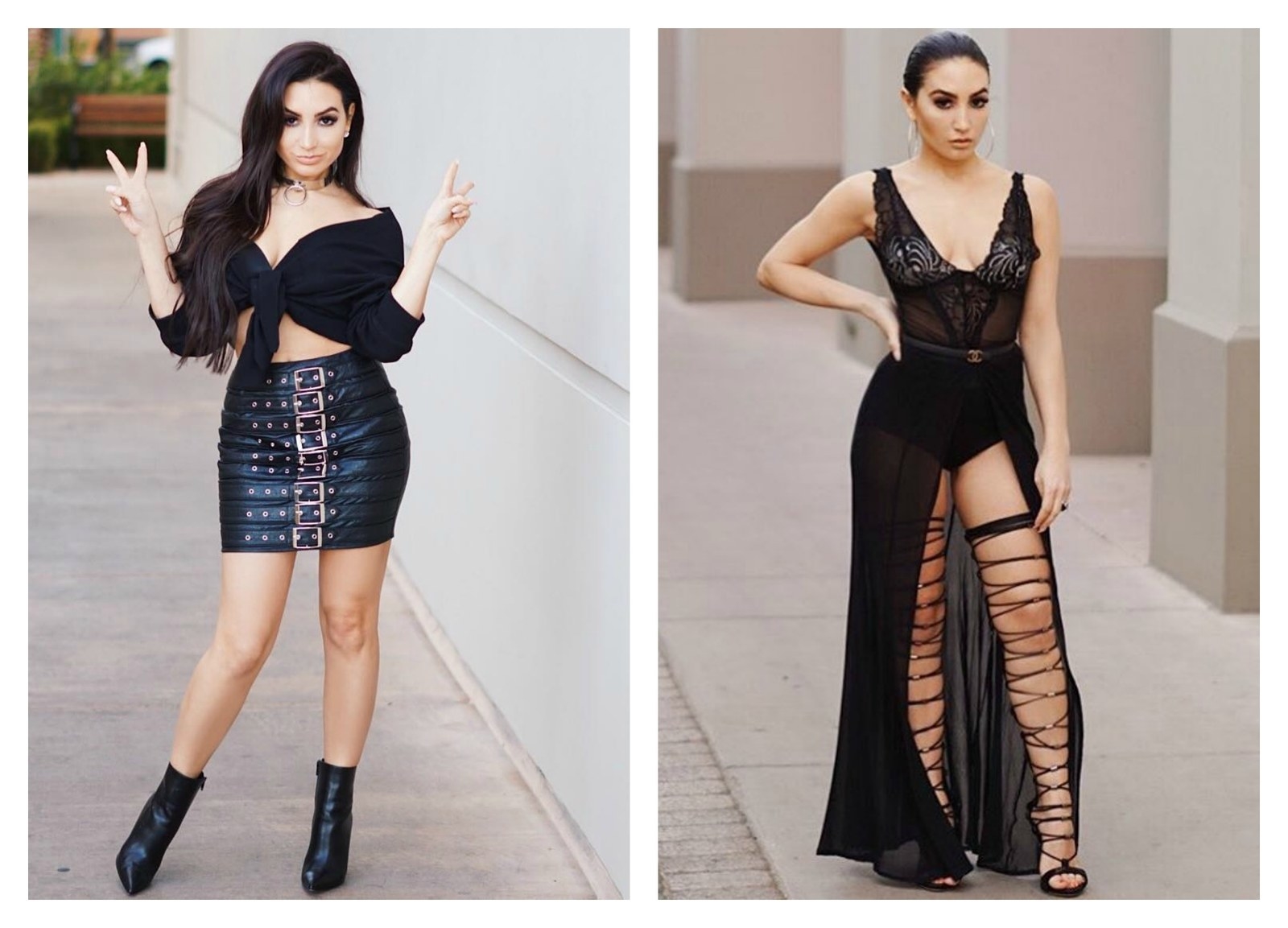 Lana looks amazing in everything she wears and we have to say we wouldn't mind stealing an outfit idea. Or two.