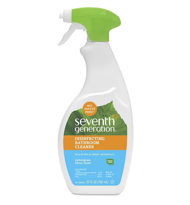 Promising review: "This cleaner is the best, natural cleaner we have found. We are big fans of Seventh Generation products, and this is no exception. It smells great and cleans well. What more can you ask for? Since we started using it, there has not been a single cold nor infection in our household." —D. MackPrice: $2.99