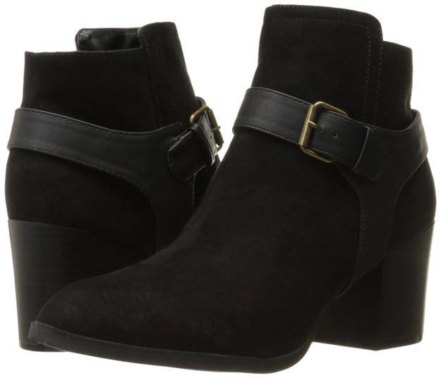 A pair of go-to booties that you'll never take off.