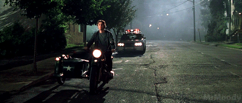 It's like the cop moves in slow motion as he comes to your car.
