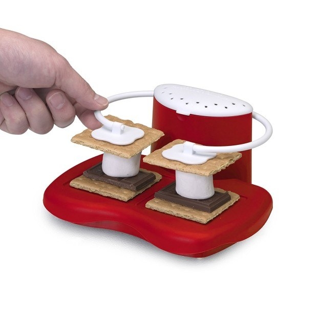 A microwavable s’more maker for when fire is not an option.