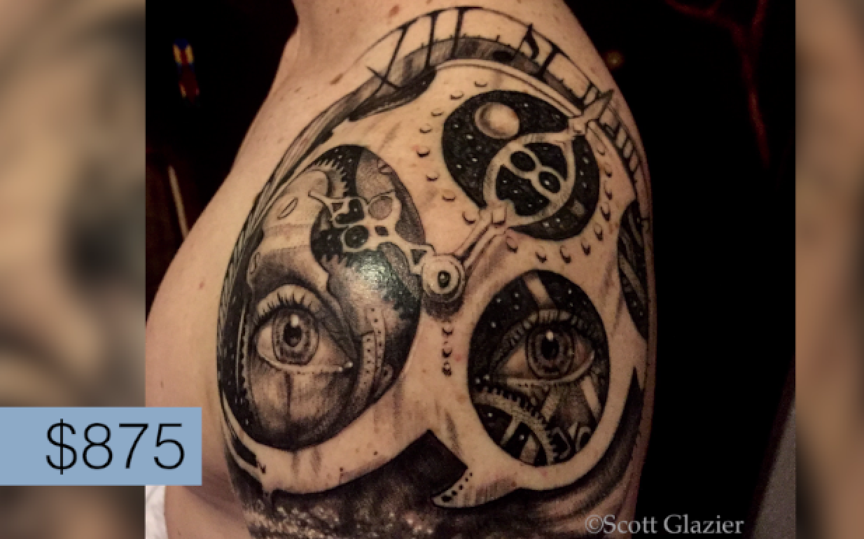 This Guy Got An $80 Tattoo, A $400 Tattoo, And An $875 Tattoo To See If It  Was Worth It