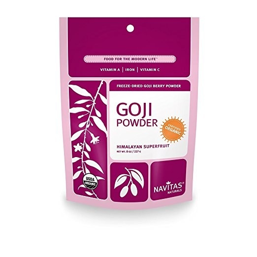 Benefits: Goji Berries are classified as a super fruit and is filled with antioxidants. Excellent source of zinc, iron, vitamin A, Vitamin C, and fiber. How to use: Popularly mixed in smoothies and juices.Buy it here.