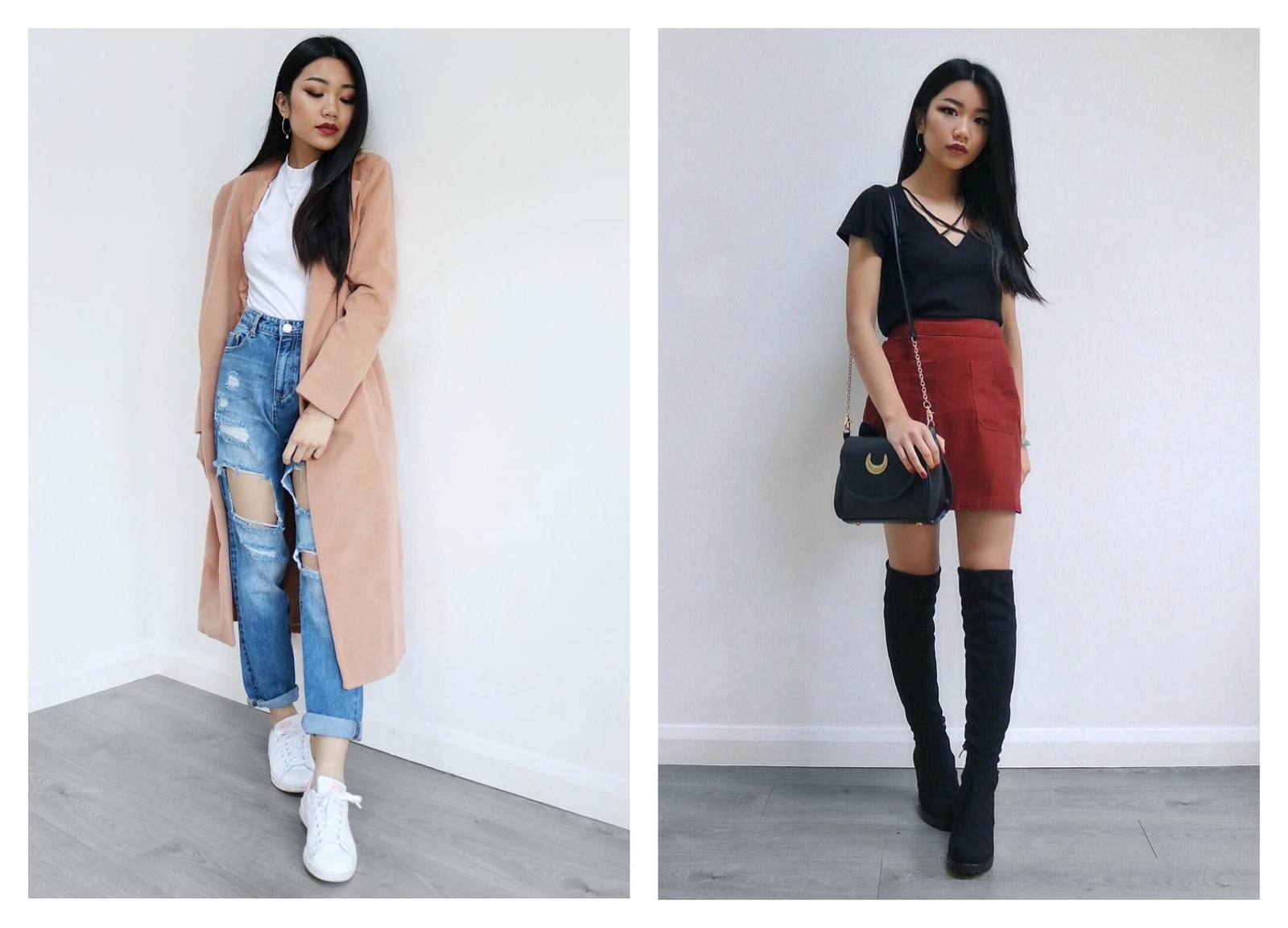 Meli's page is full of outfits that leave us truly wondering why we don't have all the same clothes in our wardrobes.