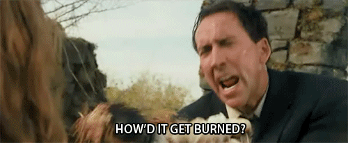 Sad Nic Cage