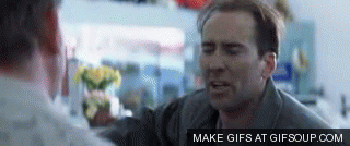 Impatient Nic Cage