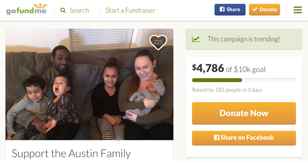 There's been an outpouring of support for the family, with people raising thousands for them on GoFundMe.