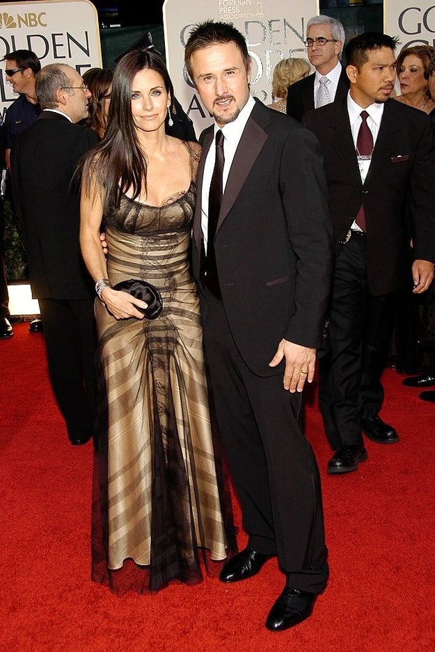 And so were Courteney Cox and David Arquette.