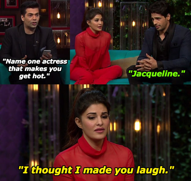 Jacqueline Fernandez Hot Fuck In Brother - 14 Hilarious Moments From Sidharth Malhotra And Jacqueline Fernandez's  \