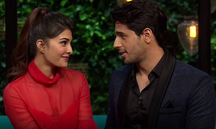 14 Hilarious Moments From Sidharth Malhotra And Jacqueline Fernandez's  \