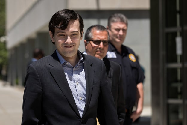 This is Martin Shkreli, a former pharmaceutical executive who earned widespread scorn for hiking the price of a lifesaving drug before he was charged in 2015 with fraud.
