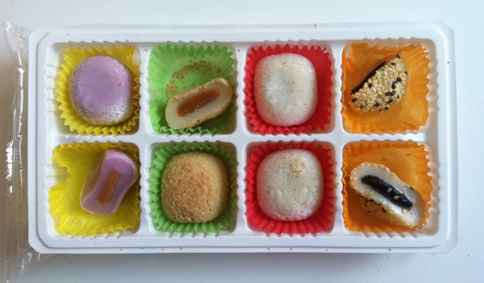 Mochi is an attractive little rice cake which could only be found in Japan. It is made with the finest short grain glutinous rice obtained through domestic farms. The sphere shaped cakes takes the shape of an egg. It is ideal to be served with a sticky or a chewy paste.