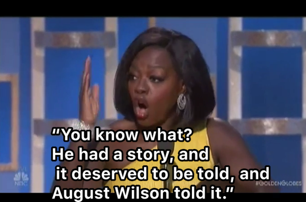 She went on to thank August Wilson for telling her father’s story, and reminded us of the importance of diverse storytelling that reflects a multitude of backgrounds.