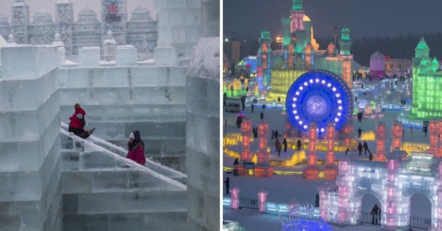 This Entire City Is Made Out Of Ice And It Will Blow Your Mind