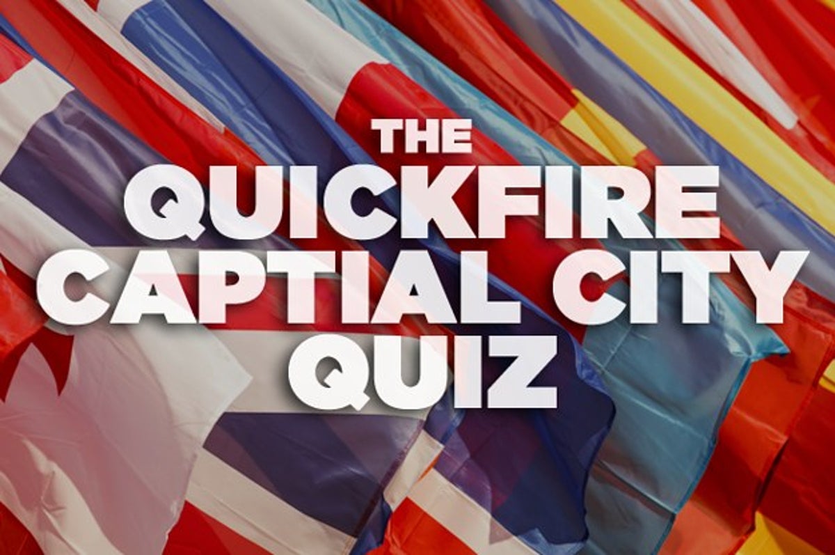 Saml op Valnød God følelse Can You Score 40/50 In This Quickfire Capital City Quiz?
