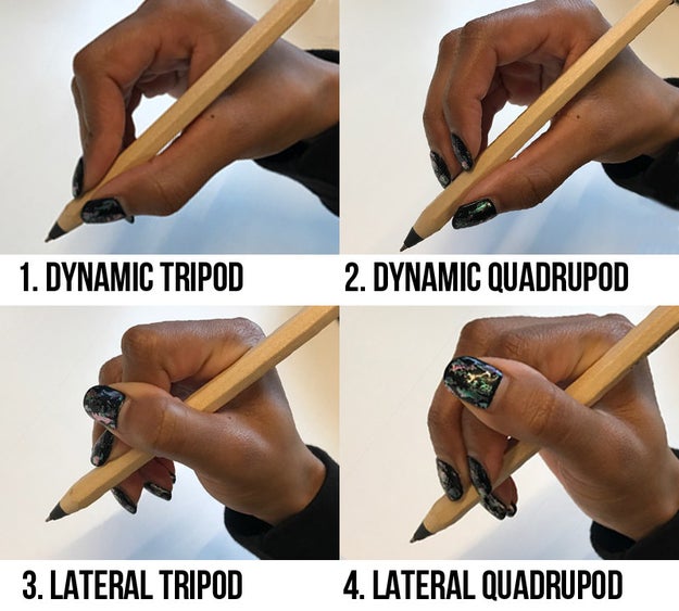 Is it OK to hold a pencil wrong?