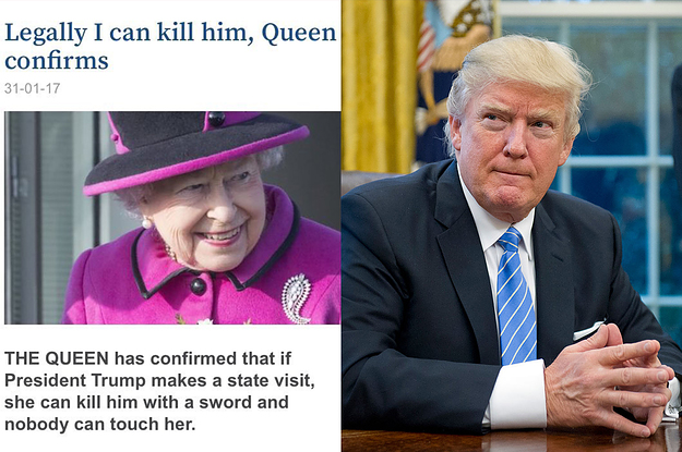 Afbeeldingsresultaat voor Trump voor queen Elizabeth