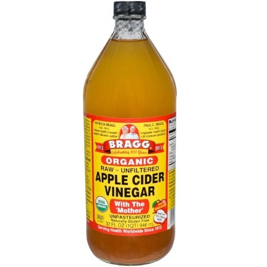 Apple cider vinegar is killer for acne because it also has antibacterial properties. It has to be diluted because it's so strong and is best used only once or twice a week. Plus, it smells terrible so try putting it on at night.