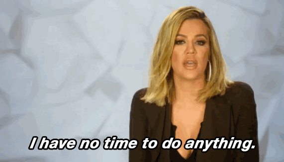 Feeling like you're not in control of your schedule can be really anxiety-inducing, especially when it means you're not making time for whatever self-care you need to function at your best. So when you look at your calendar and see that you don't have a free weekend until, like, October, it's easy to let that set you off. "Being busy doesn't necessarily mean you have to be stressed. A lot of it has to do with the mindset of it all," says Howes. Try to look at all the stuff you have to do — whether it's big responsibilities at work or a million birthday parties and baby showers or tons of networking drinks — and feel grateful for all of this that you've got going on. And if you truly don't think something will enrich your life and you can find a way to get out of it, do it. "If you feel like you are a servant to your calendar then I think you're going to be stressed out," he says. Instead, try "to feel like: I do a lot of things and feel good about them and I have a really full life."