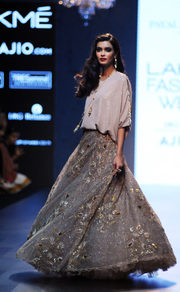 Lakme Fashion Week: Kangana Ranaut dazzles in cobalt blue lehenga