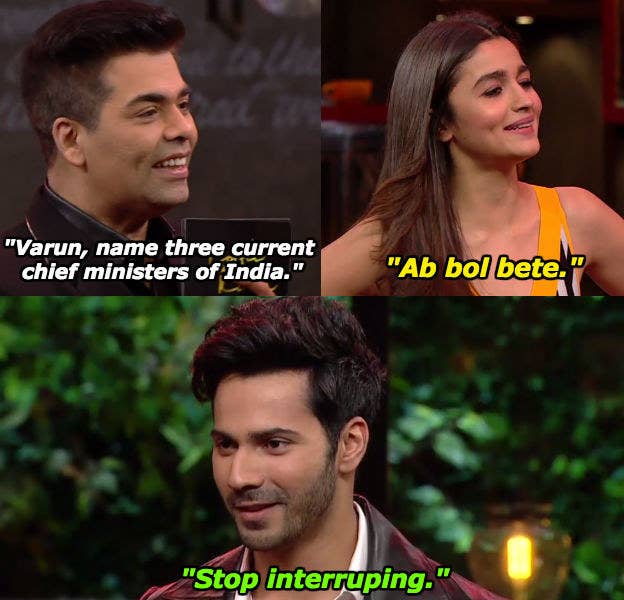17 Hilarious Moments From Alia Bhatt And Varun Dhawan's 