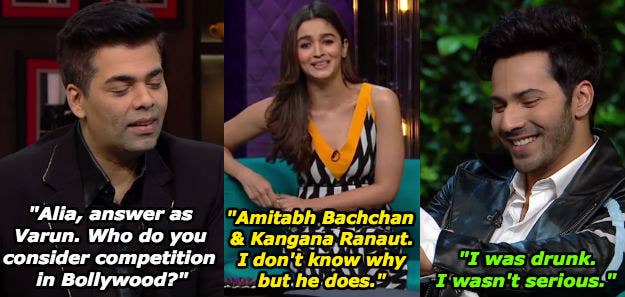 17 Hilarious Moments From Alia Bhatt And Varun Dhawan's 17 Hilarious Moments From Alia Bhatt And Varun Dhawan's
