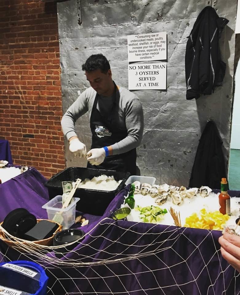 The gamut of raw oysters at the event came from both east and west coast, including Empire (NY), Chatham (MA), Mantunuck (RI), Penn Cove (WA), and Bajamotos (Mexico), just to name a few.