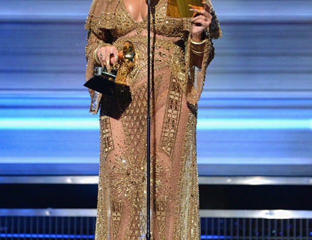 Beyoncé gave a bold, unifying acceptance speech for Best Urban Contemporary Album...