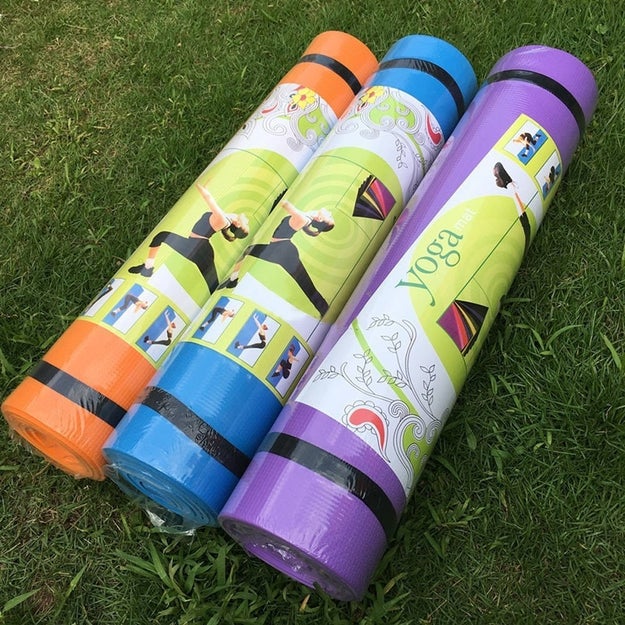 This yoga mat that you can use while you stretch out and clear your head.