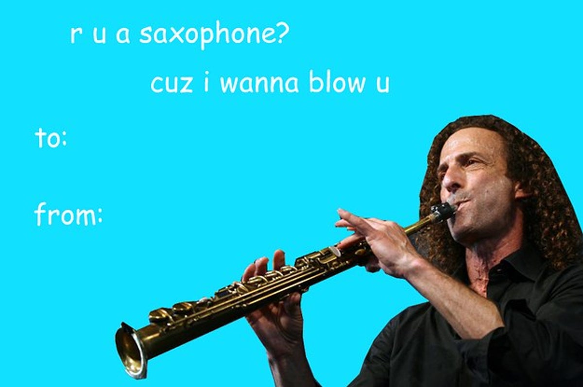 Kenny G, God Of Sax, Just Tweeted Out The Best Valentine's Day Cards