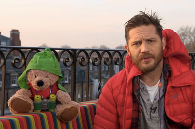 Tom Hardy Goes To Read Bedtime Memories On Childrens Tv And It Is Now Not Simply The Children Who Are Excited