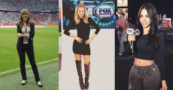 Marion Reimers es una periodista deportiva mexicana con una trayectoria envidiable. Fue la primera mexicana nominada a los Emmys deportivos y tiene más de una década de experiencia en los medios. Vero Rodríguez es conductora en programas de deportes y lleva 8 años trabajando en los medios.Jimena Sánchez lleva más de 5 años trabajando como conductora en medios deportivos, y es una de las mexicanas más seguidas en Twitter.