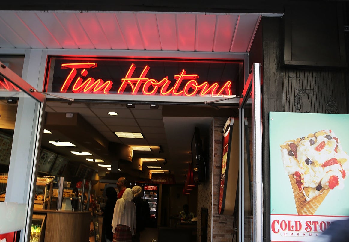 Does Tim Hortons Not Know How To Cut A Bagel In Half?