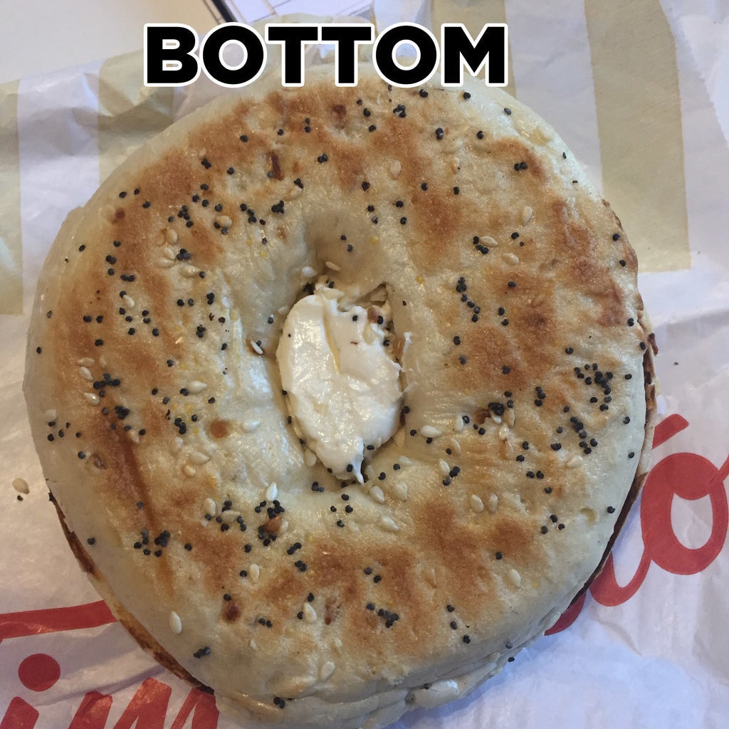 Does Tim Hortons Not Know How To Cut A Bagel In Half?
