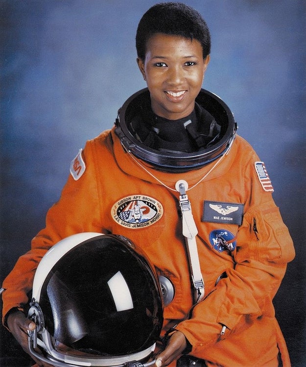 Dr. Mae Jemison: the physician and engineer who also became the first black female astronaut in NASA history.