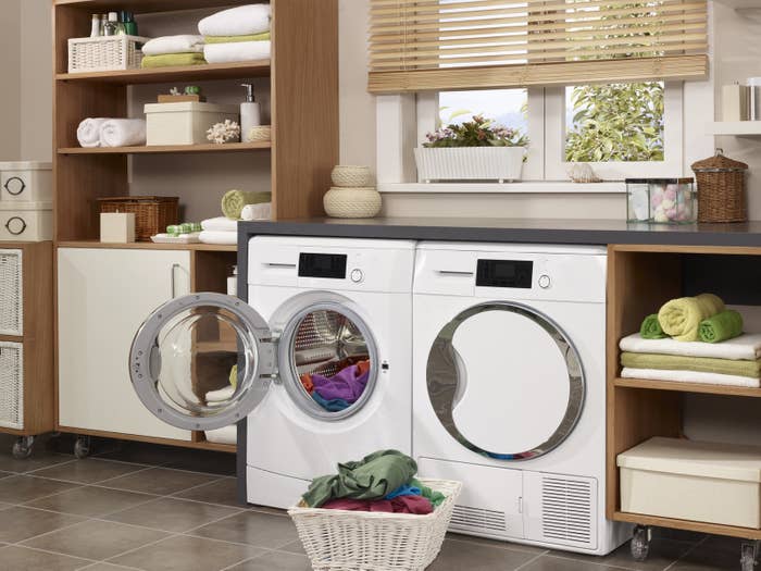 An ENTIRE ROOM dedicated to laundry? That's the height of luxury.