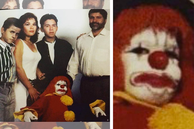 People Can T Stop Laughing About This Kid Who Dressed Up As A Clown For A Family Photo