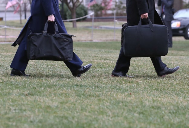 2. The picture of the solider with the "nuclear football" wasn’t a security breach