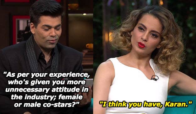 18 Hilarious Moments From Kangana Ranaut And Saif Ali Khan S Koffee With Karan Episode February 19, 2017 comments 0 koffee with karan season 5. kangana ranaut and saif ali