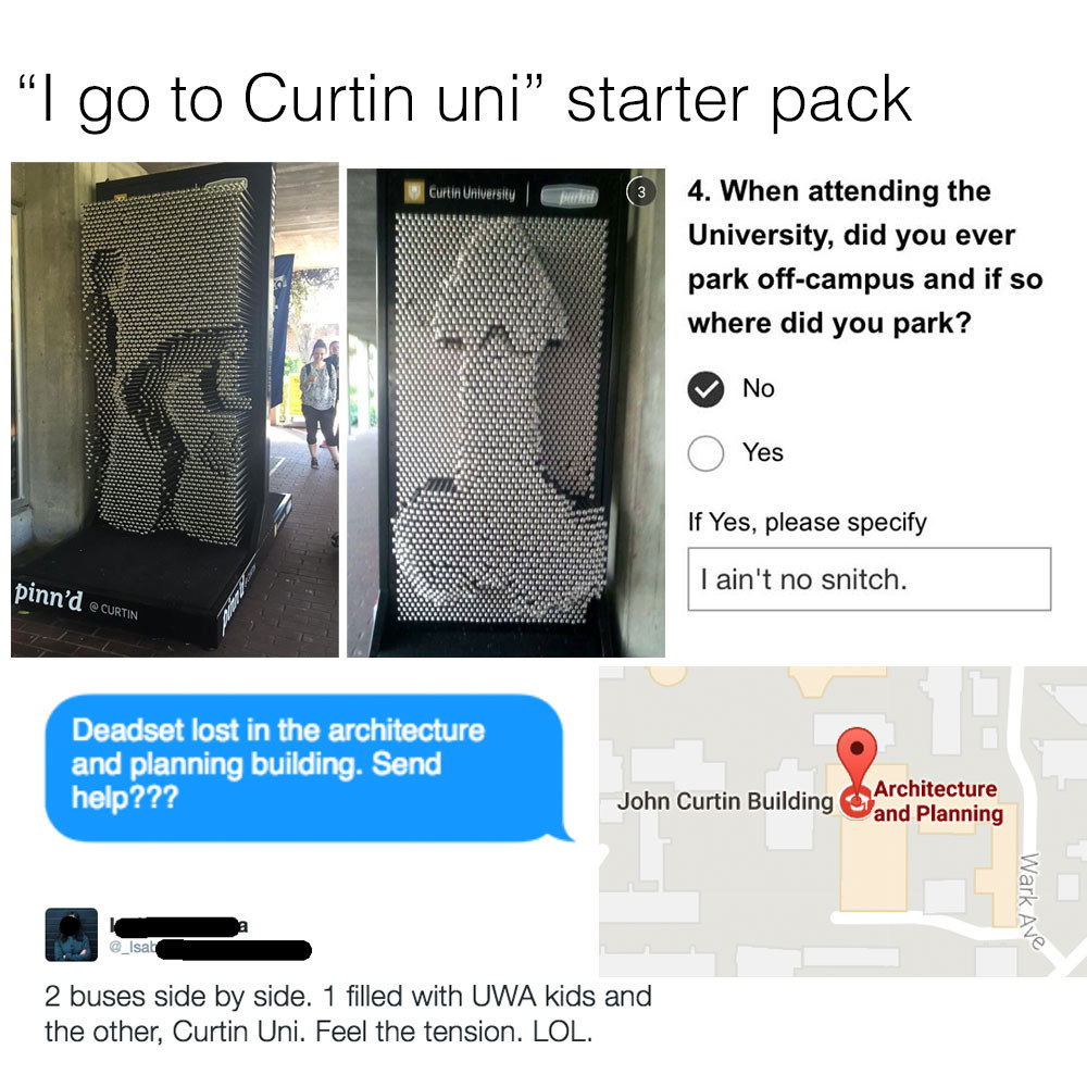14 Australian University Starter Packs That Are So Real It Hurts
