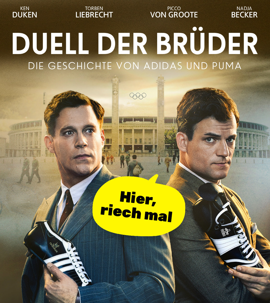 Rudolf Dassler, der Gründer der Firma Puma, ist der ältere Bruder von Adi Dassler, dem Gründers von Adidas.