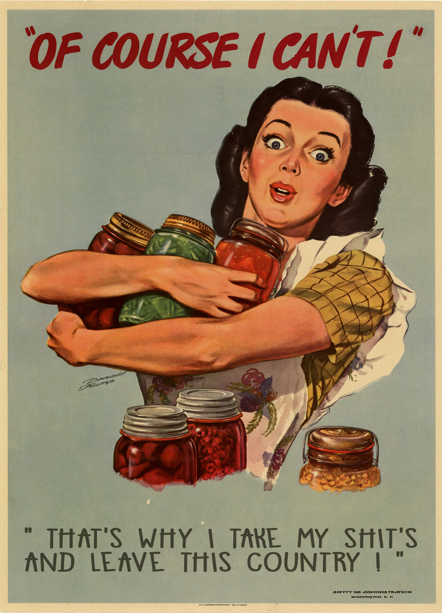 some ww2 propaganda inspired by trump