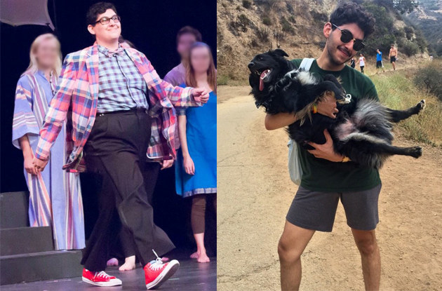 "Though I didn't know it at the time, a lot of my weight gain could be attributed to my struggle with major depression and my need to self-medicate with food. I rarely exercised and used to sneak out late at night for fast food binges. At the recommendation of a friend, I began speaking to a therapist to not only work out the issues regarding my physical health, but to heal in all aspects of my life. I was wary of seeking professional help in the beginning — solely based on the stigma alone — but I wouldn't have been able to turn my life around without it.It was in therapy that I learned I use food as a crutch to escape from the present, so I worked to channel that energy elsewhere. Since the beginning of my journey, I now run three to four times per week and am conscious to not rely on food to escape from my personal issues."—Arya Roshanian, 25 (lost 125 pounds over five years)