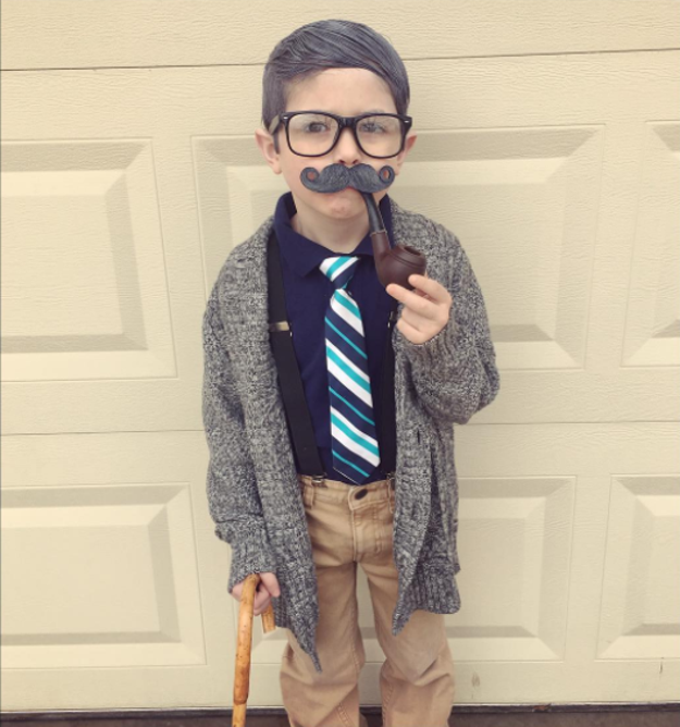 These Kids Dressed Up As 100-Year-Olds Are Too Cute To Handle