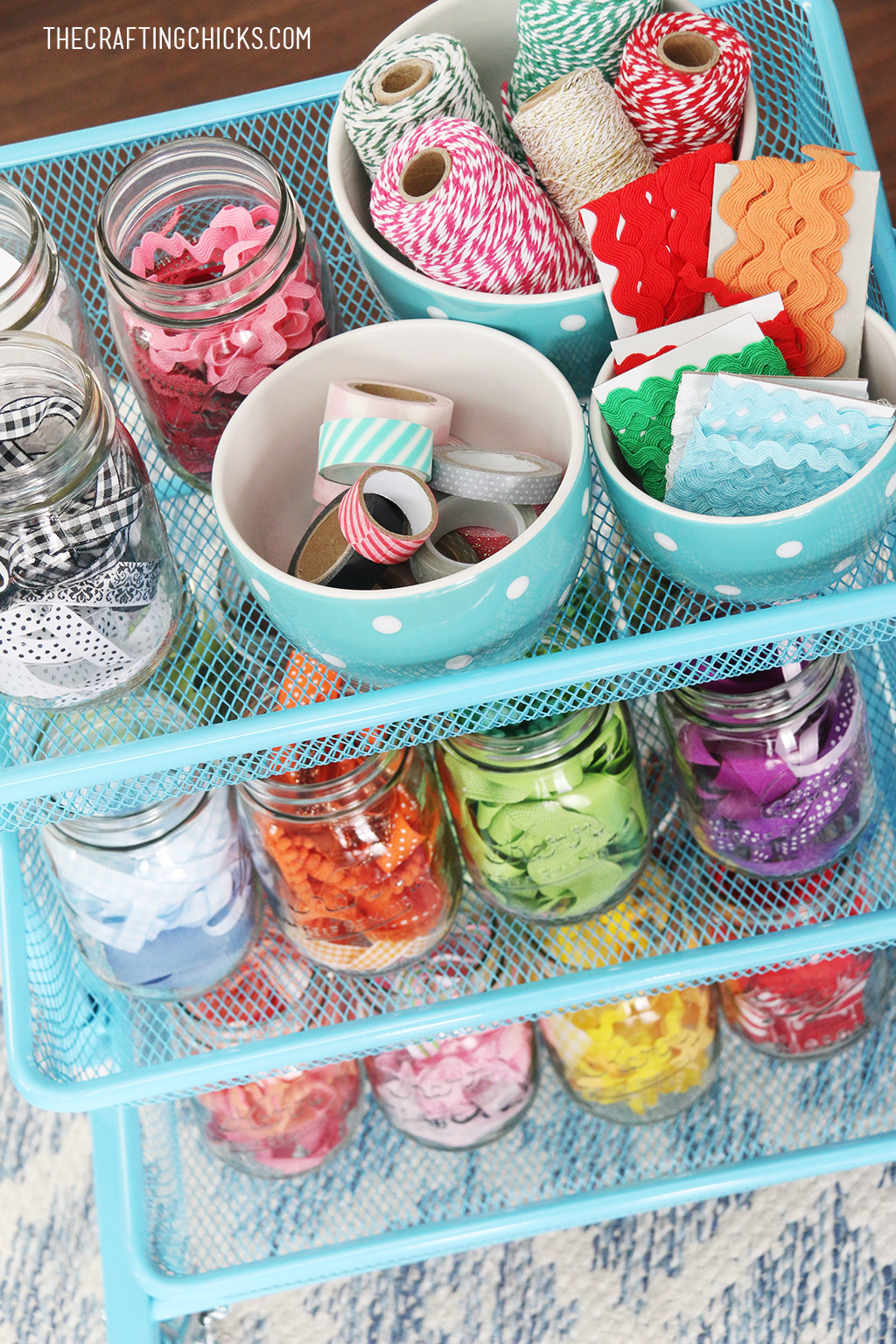24 Ridiculously Clever Ways To Organize Your Crafting Supplies